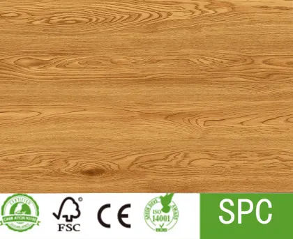 Wood Laminated Floor Click SPC Flooring