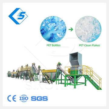 Sinotech PET Bottle Washing and Flakes Production Line