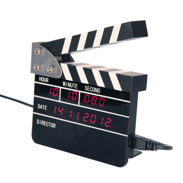 Clappers Film Ukuran Kecil Jam Waktu Listrik
