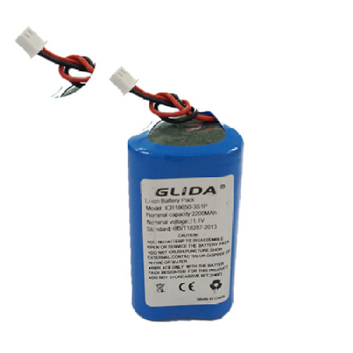 3s1p 11.1v li-ion icr 18650 in rechargeable battery pack 22000mah