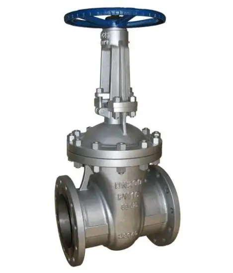 Seal flange connection gate brake titanium valve