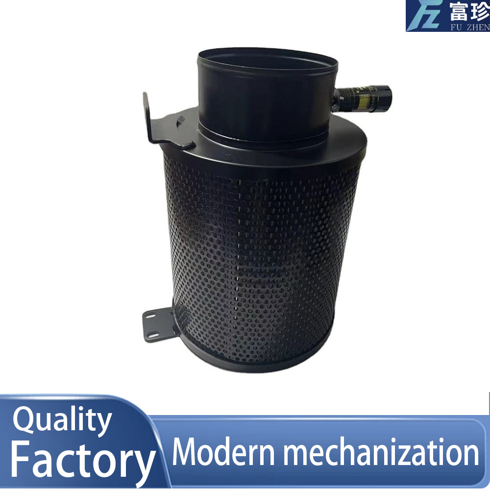 Havalandırma için Siyah Delikli Endüstriyel Hava Filtresi