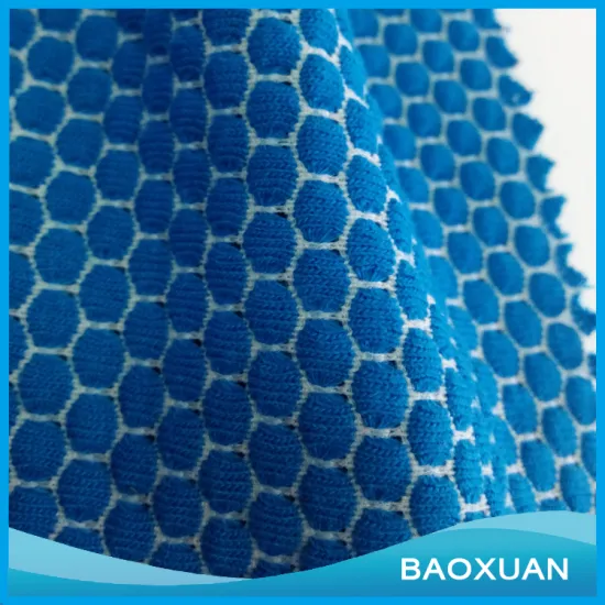 100%polyester dot Jacquard garment fabric