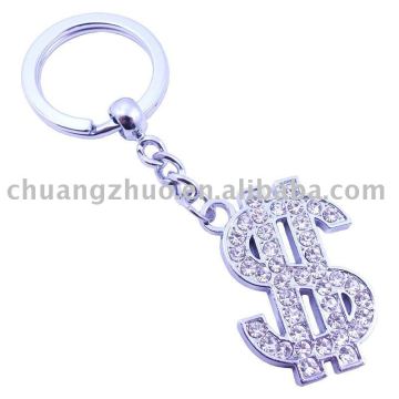 fashion jeweled rhinestone keychains