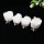 Druzy Crystal Alloy Hedgehog Ornaments Figurines Tumbled Raw Gemstone Animals Home Decoration