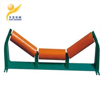 Parallel Support Steel Bracket Trough Idler Roller for Belt Conveyors