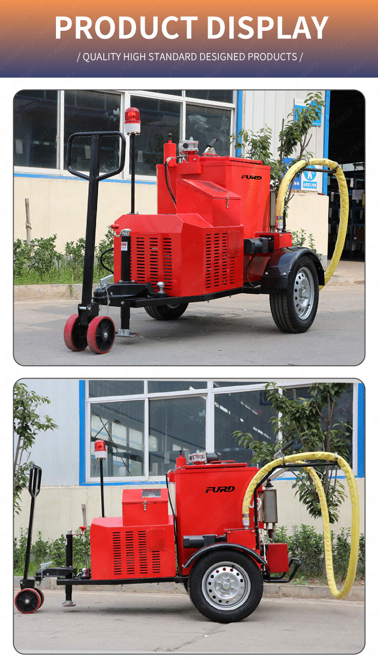 diesel asphalt crack sealing machine