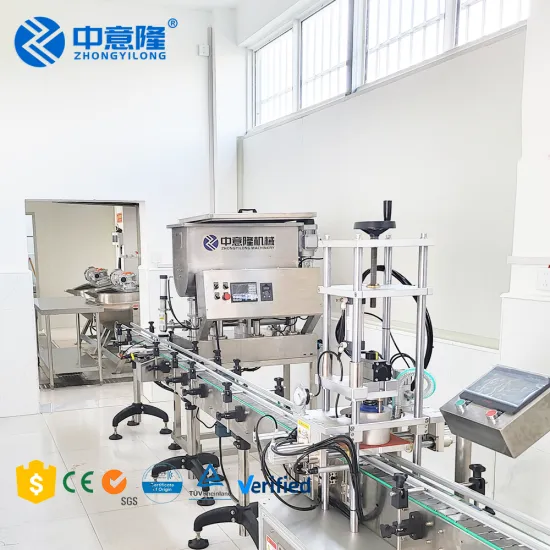 Automatic Chocolate Pepper Chili Sauce Jam Bottling and Packaging Production Line