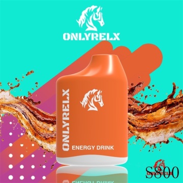 Прочные ароматы одноразовые vape 800puffs onlyrelx