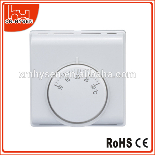 Underfloor heating mechanical thermostats