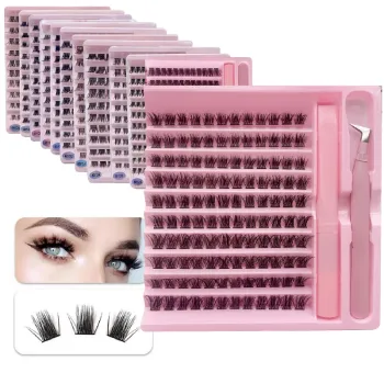 Best Wispy Cluster Lashes: Discover the Ultimate Russian Curl Segmented Lash Extensions for Stunning False Lashes