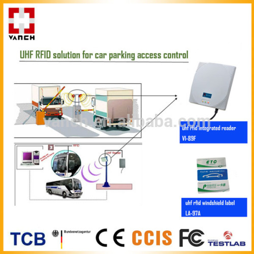 Barrier Rfid Parking Long Range Tag Reader, High Quality Barrier Rfid