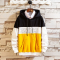 Men's polyester cotton hooded sweatshirt