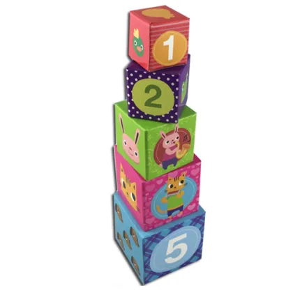 Cardboard Decorative Building Block Toys