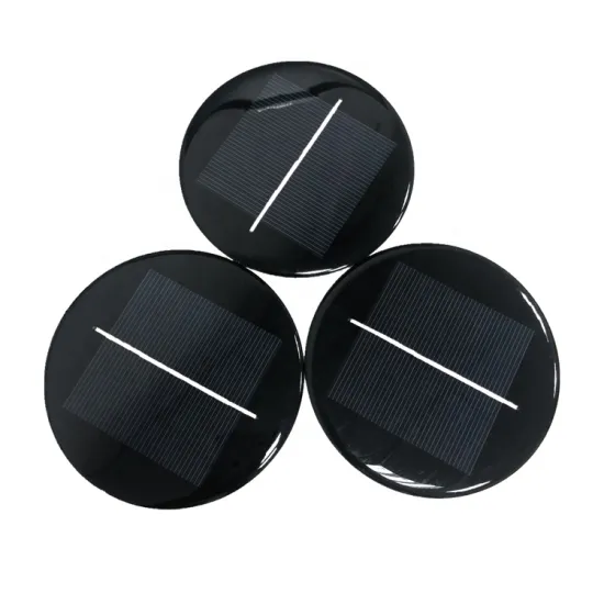 High Efficiency Mini Round Solar Panel for Solar Jar Lights