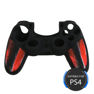 Custodia in silicone antiscivolo morbida per accessori PS4