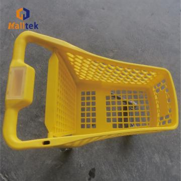 Supermarket Yellow Children Mini Shopping Trolley