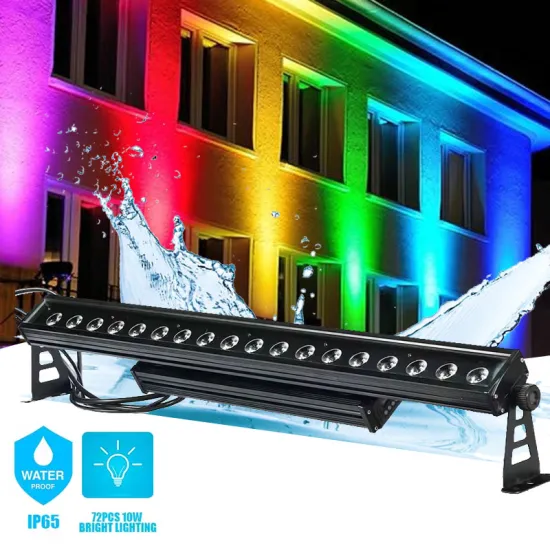 DMX Outdoor Stage Lighting: Citi 120x10W, 60x10W, 1200 15W Wash, 48x10W, 120x3W LED City Color Light