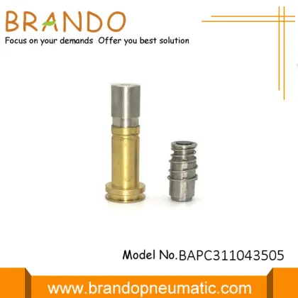 Copper Yellow Solenoid Valve Stem Diameter Is 43.5mm