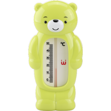 ตุ๊กตาหมีการ์ตูนอุปกรณ์เสริมสำหรับเด็ก Bathing Water Thermometer