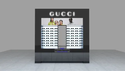 Custom Brand Eyewear Displays Glasses Store Cabinets