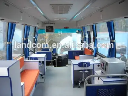 Blood mobile medical vehicles with HIGER chassis