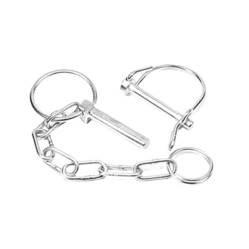 OEM Linchpin with Chain" could be simplified and optimized for a search engine as:

"Linchpin Chain OEM" 

This title keeps the key elements while being concise for search purposes.