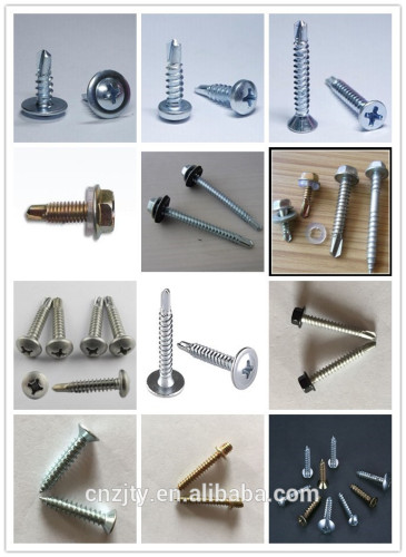 pan phillips head/hex head self drilling screw , self drilling concrete screws