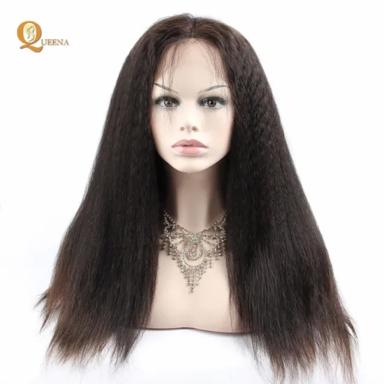 Xuchang Fuxin Products Lace Front Human Hair Full Lace Wig Co Peruvian Frontal Kinky Straight Swiss Lace Remy Hair Long 100%
