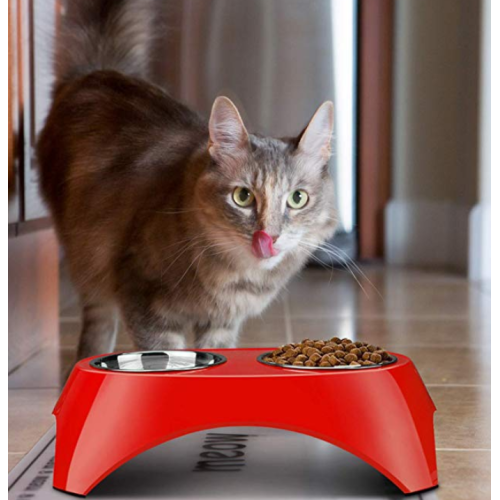 Removable Tray Dog&Cat Bowls