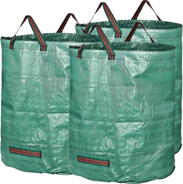Collapsible Garden Compost Bag: Lightweight, UV-Resistant, and Waterproof for Outdoor Waste Collection