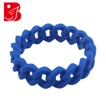 Colorful Customized Silicone Bracelet, Eco-friendly Durable Silicone Wristbands For Gift