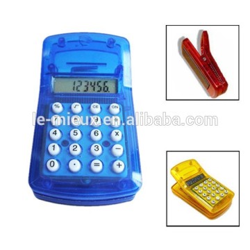 Promotional Clip Calculator with Magnet Mini Refrigerator Calculator