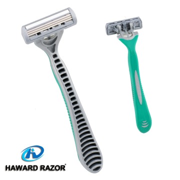 D318L comfort shaving &hair removal manual shaving device