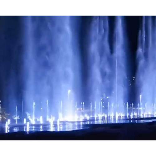 Square Music Dry Spray Fountain Square Music Dry Spray with Colorful Lighting Supplier