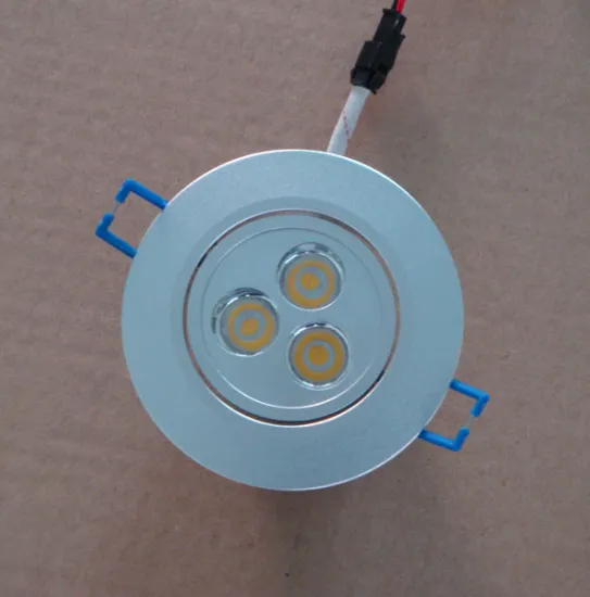 3x1W LED ceiling light