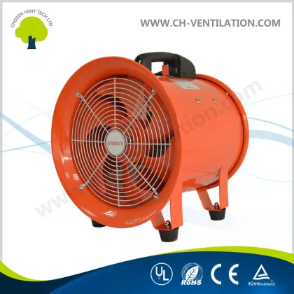 Industrial explosion proof portable ventilation fan