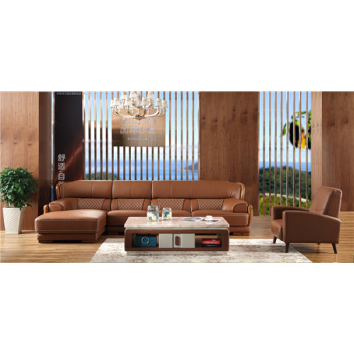 Big Leather Comfortable Sofa