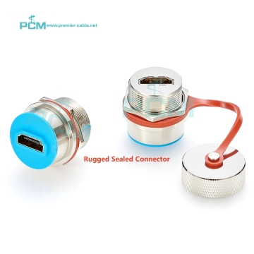 IP67 Waterproof HDMI Female to Female Coupler: A Rugged Solution for Industrial and Outdoor Applications
