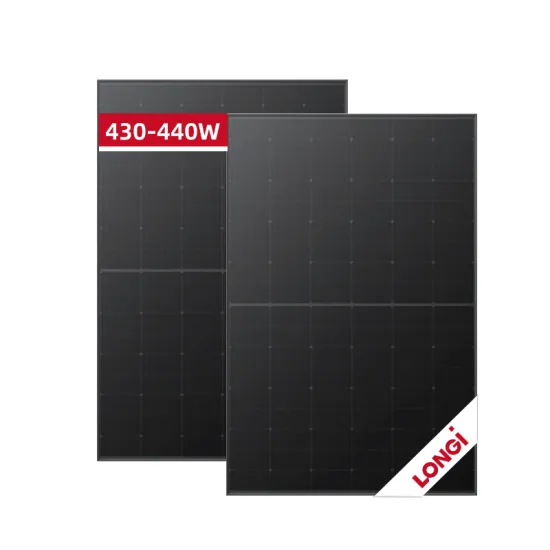 Longi Solar LR5-54HTB High Efficiency All Black Solar Panels: 430W/435W/440W with 25-Year Warranty