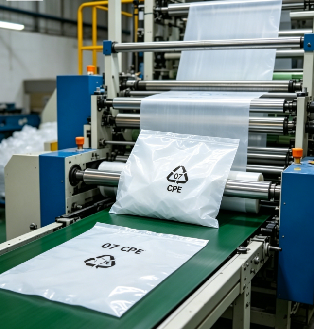 CPE bag production