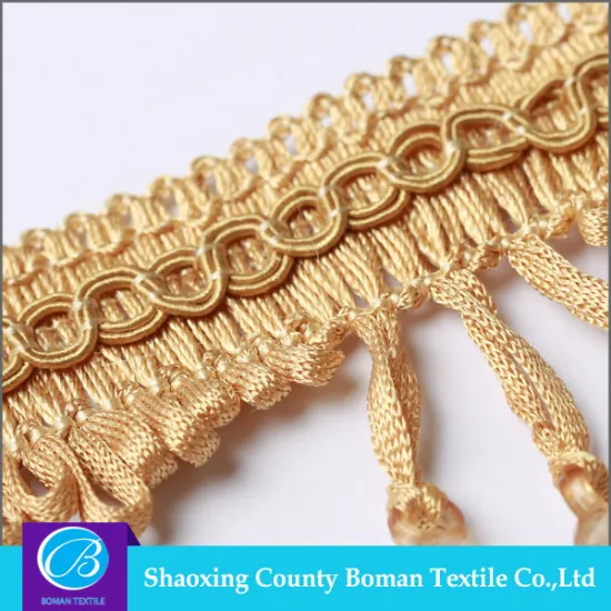 New Speical polyester bead Home Textile tassel