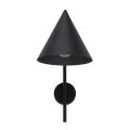 Cono wall lamp with LED light bulb
