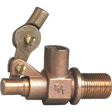 Bronze float valve for water tank