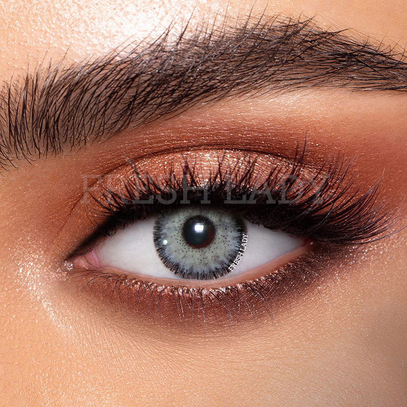 Top Selling 10 Colors Fresh Lady Private Label Natural Lenses Cosmetic Wholesale Color Contacts