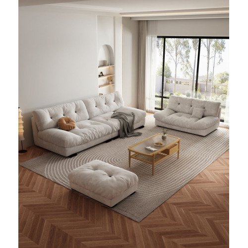 Современный слоеный расслабляющий секционный диван