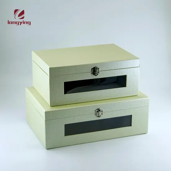 Yellow high quality shoe box with lid gift boxes wholesale