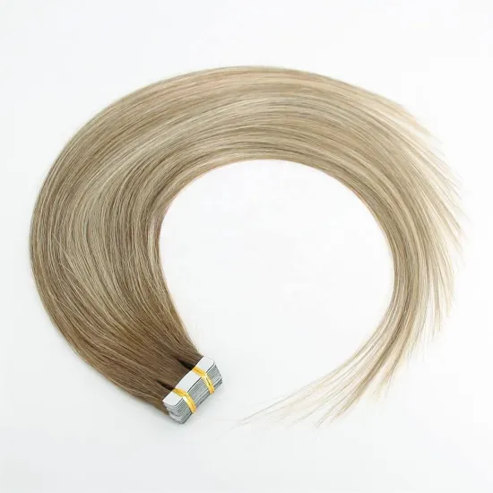 Wholesale 18" - 24" Invisible Balayage Blonde Highlights Seamless Hair Extensions