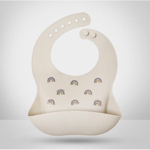 3D Grande Daisy Design Silicone Baby Bib