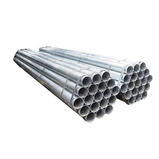2x2x2mm Hot Dip Galvanized Steel Pipe: 6 Meter Length, 4 Inch Diameter, 1 5/8 x 14 Gauge